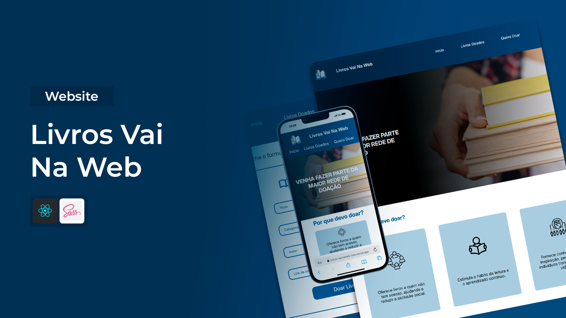 Livros Vai Na Web - Website