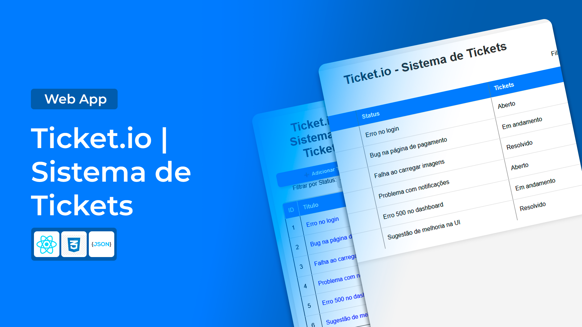 Ticket.io - Sistema de tickets